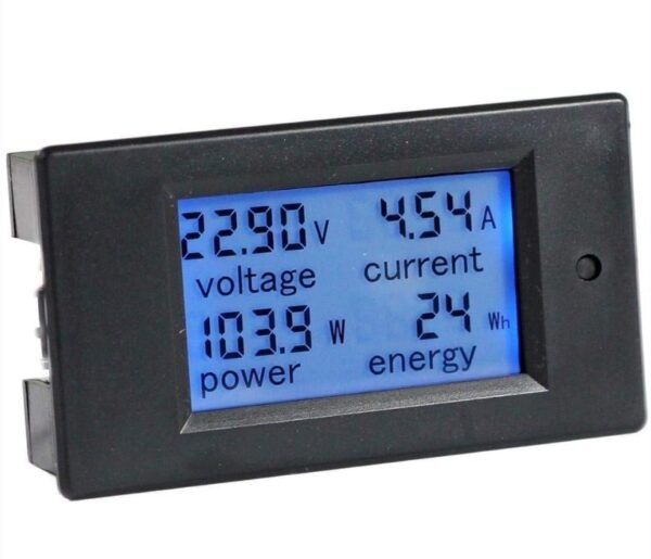 HiLetgo DC 6.5-100V 0-20A LCD Display Digital Ammeter Voltmeter Multimeter Current Voltage Power Energy Battery Monitor Amperage Meter Gauge with Built-in Shunt | EZ Auction