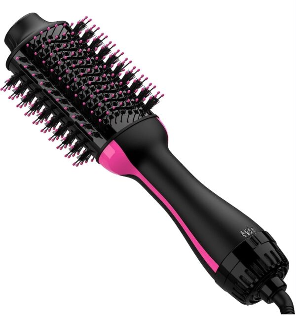 Blow Hair Dryer Brush One-Step Hot Air Brush and Volumizer, Oval Brush for Blow Drying, 4 in 1 Styling Tools for Women | EZ Auction