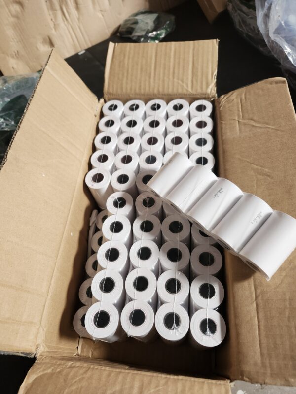 2 1/4'' x 50' Thermal Paper Rolls Receipt Paper (100 Rolls) | EZ Auction