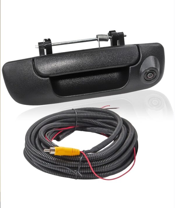 Backup Camera for 2002-2008 Dodge RAM 1500 2500 3500-EWAY Tailgate Hand Tailgate Latch Door Handle Aftermarket Reverse Reversing Back Up Rear View Camera RCA Connector w/ 26FT Extension Harness | EZ Auction