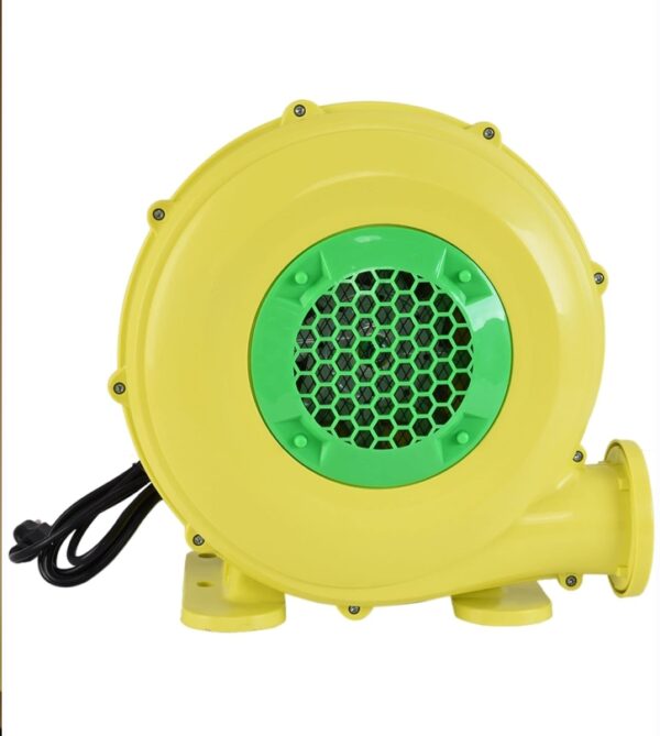 350W Air Blower, Pump Fan Commercial Inflatable Bouncer Blower, Perfect for Inflatable Water Bounce House, Jumper, Bouncy Castle Yellow | EZ Auction