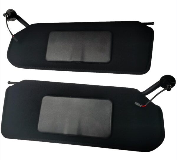 2PCS Left Driver and Right Passenger Side Sun Visor with Updated Bright LED Lights Sunvisors Replacement for Corvette C5 Chevrolet 1997-2004 Replaces 10442033 10442034 | EZ Auction