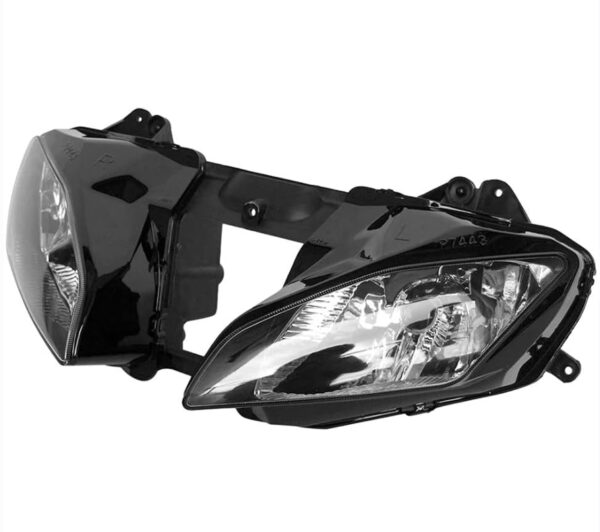 *** ILLUSTRATIVE IMAGE Motorcycle Headlight Lamp Assembly Compatible for Yamaha YZF600 R6 2006 2007 06 07 YZF-R6 Motorbike Headlight Front Head Lamp Clear | EZ Auction