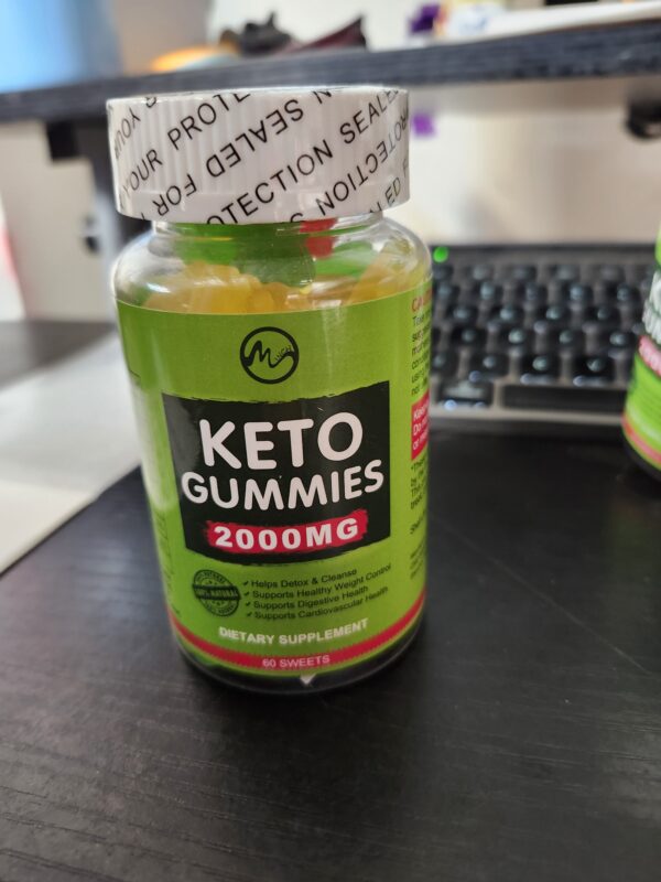 EXPIRE 01/2026* Keto ACV Gummies 2000mg Fat Burner Weight Loss Gummies Appetite Suppressant | EZ Auction