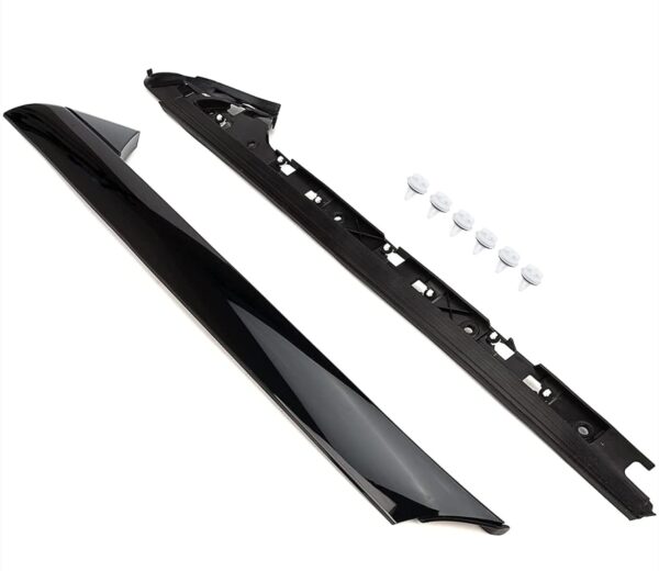 *** SCREWS ARE MISSING *** 926-451 Windshield A-Pillar Molding Trim Compatible with 2011-2019 Ford Explorer, Replaces BB5Z7803136AA, BB5Z-7803136-AB, BB5Z7803144AA, BB5Z7803136BA (Right 2 Pack Outer and Inner) | EZ Auction