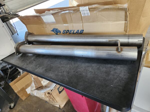 4" 6.4L Exhaust Pipe for Ford F250/F350/F450/F550 Super Duty 08-10 with Bolt-On Kit | EZ Auction