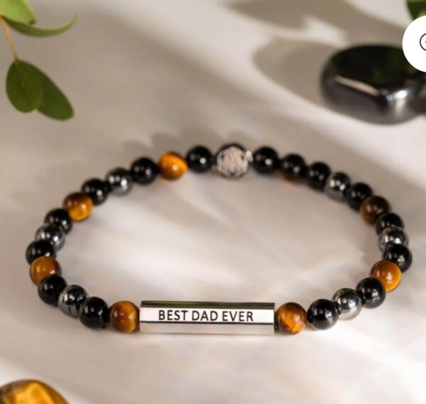 Love You Dad - Protection Trinity Crystal Bracelet | EZ Auction