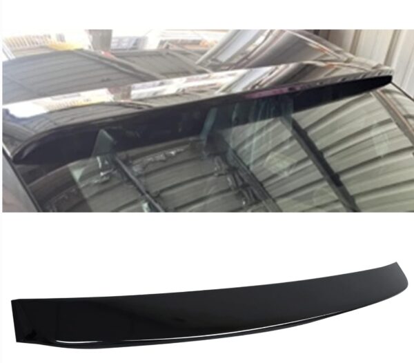 MotorFansClub Roof Spoiler Window Wing Fit for Honda Accord 4DR Sedan 2003 2004 2005 2006 2007 Trunk Rear Spoiler (Glossy Black) | EZ Auction