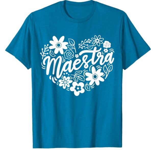 *** SIZE M *** Maestra Spanish Teacher T-Shirt | EZ Auction