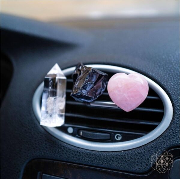 Conscious Items - Spiritual Stones - Guardian Healing Crystals for Car - Crystal Car Accessories - Car Charms - Car Ornament - Car Crystals - Crystal Gifts for Women - Car Vent Accessories | EZ Auction