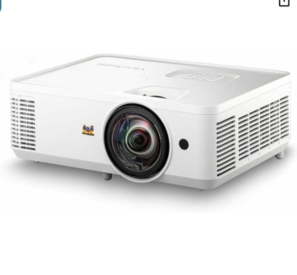 ViewSonic PS502W 4000 Lumens WXGA Short Throw Projector with HDMI and USB Type A Connectivity for Business and Education | EZ Auction