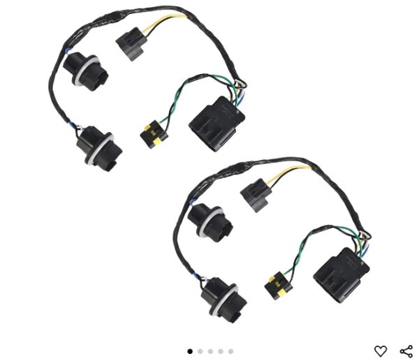 Headlight Wiring Harness Assembly Contains Two Wires Compatible with Chevrolet Silverado 2008-2014 Replacement 645-745 15841609 25962806 (2 pcs) | EZ Auction