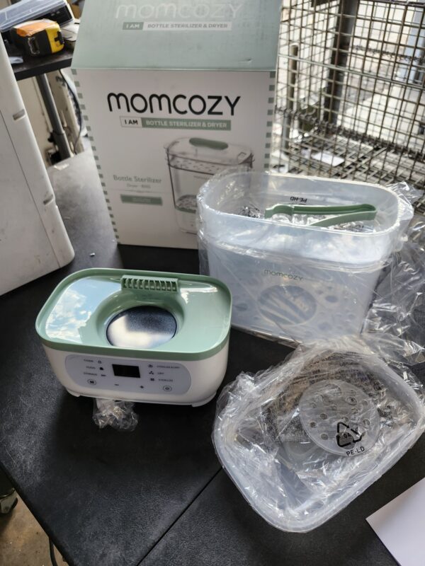 Momcozy Bottle Sterilizer and Dryer, 8-in-1 Electric Steam Baby Bottle Sterilizer for Baby Bottles, Baby stuffs & Breast Pump Accessories | EZ Auction