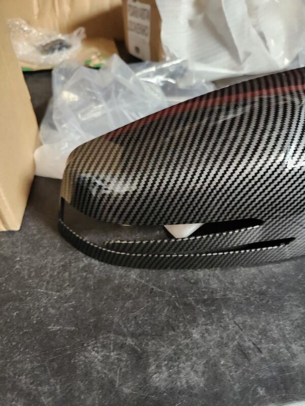 08-15 Mercedes Carbon Style Winged Mirror Covers | EZ Auction