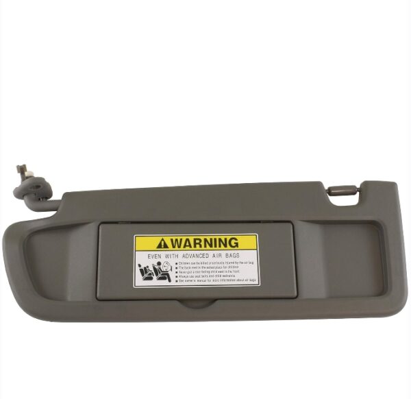 ( PACK 8 ) Left Diver Side Atlas Gray (Dark Gray) Sun Visor for Honda Civic 2006 2007 2008 (Left (Driver), Atlas Gray) | EZ Auction