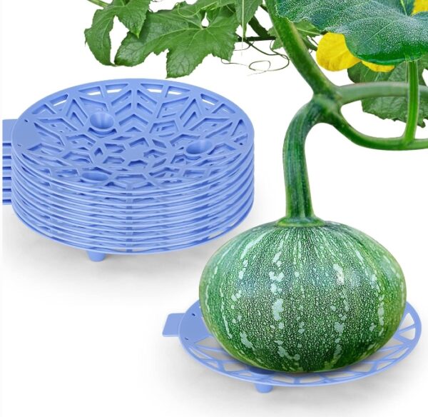 10 Packs Melon Cradle, Pumpkin Support, Watermelon Holder Stand Trellis, Plant & Garden Vegetable Supports for Cantaloupe, Honeydew, Pumpkins | EZ Auction