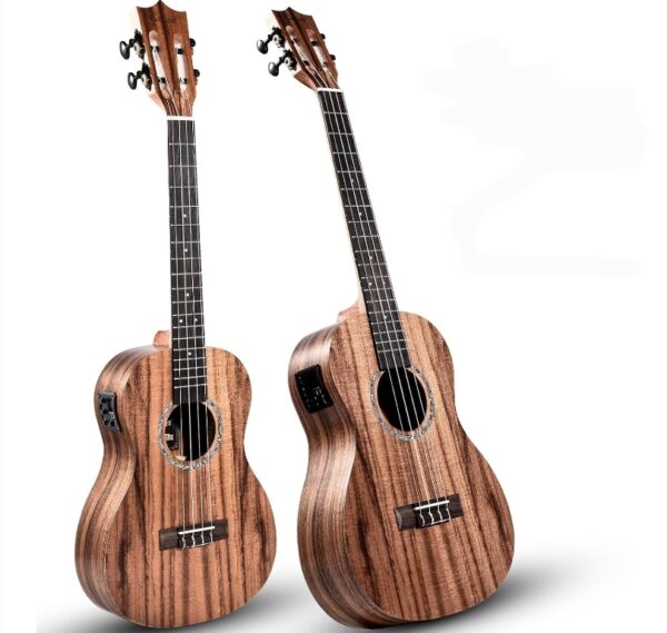 Minor Imperfections - Caramel CB207 Acacia Baritone Acoustic Electric Ukulele | EZ Auction