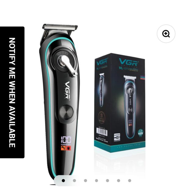 *** USED *** VGR VL-075 Limited Edition Hair Trimmer For Men, Black | EZ Auction