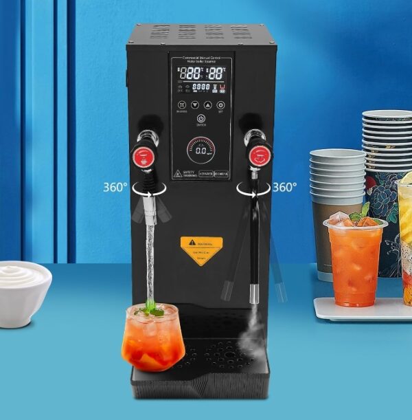 Wand, Controllable Temperature, Electric Foam Maker for Coffee, Latte, Milk, Tea (Black) | EZ Auction