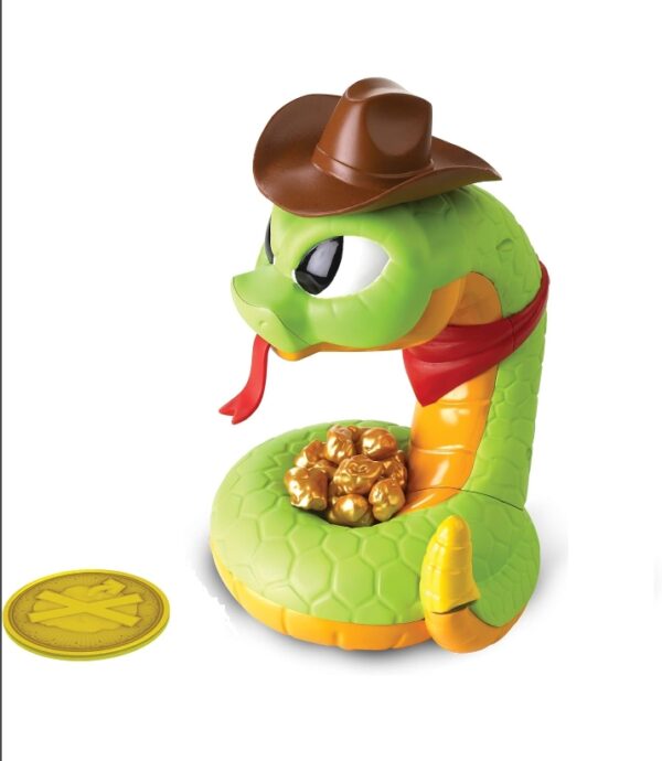 Rattlesnake Jake - Get The Gold Before He Strikes! Game - Includes A Fun Colorful 24pc Puzzle by Goliath | EZ Auction