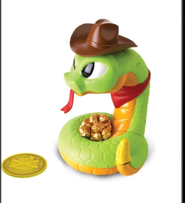 Rattlesnake Jake - Get The Gold Before He Strikes! Game - Includes A Fun Colorful 24pc Puzzle by Goliath | EZ Auction