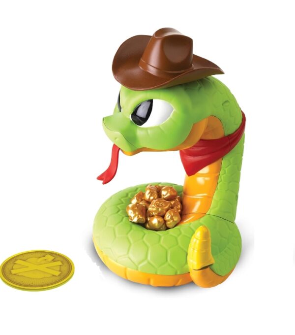 Rattlesnake Jake - Get The Gold Before He Strikes! Game - Includes A Fun Colorful 24pc Puzzle by Goliath | EZ Auction