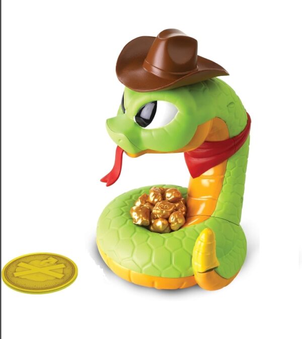 Rattlesnake Jake - Get The Gold Before He Strikes! Game - Includes A Fun Colorful 24pc Puzzle by Goliath | EZ Auction