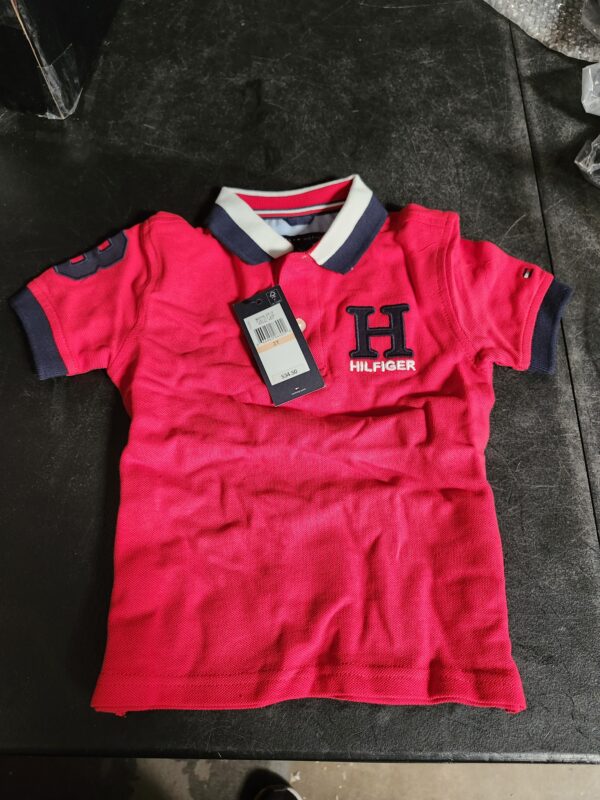 SIZE 2T* Tommy Hilfiger Boy's Short Sleeve Matt Polo Shirt | EZ Auction