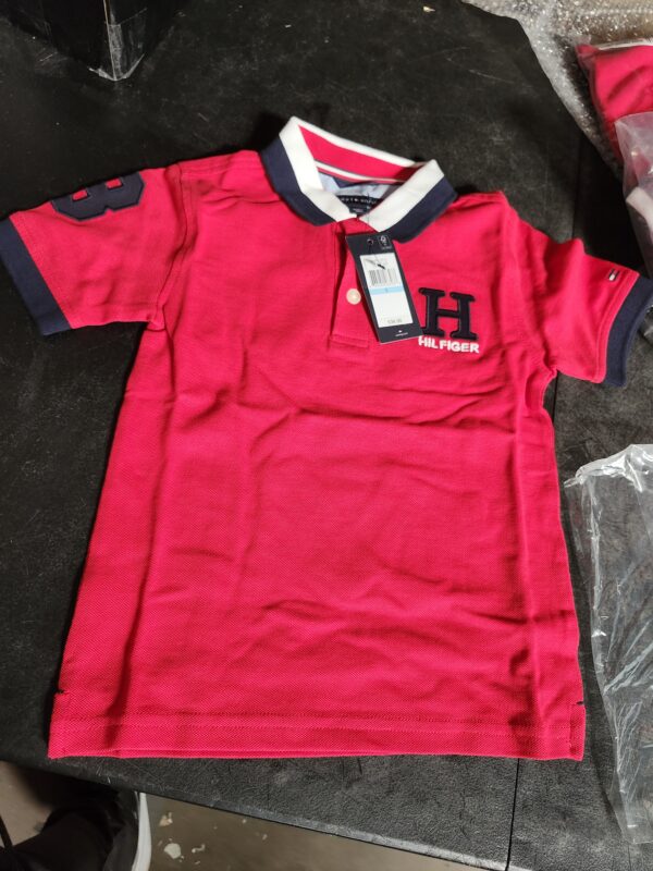 SIZE S* Tommy Hilfiger Boy's Short Sleeve Matt Polo Shirt | EZ Auction