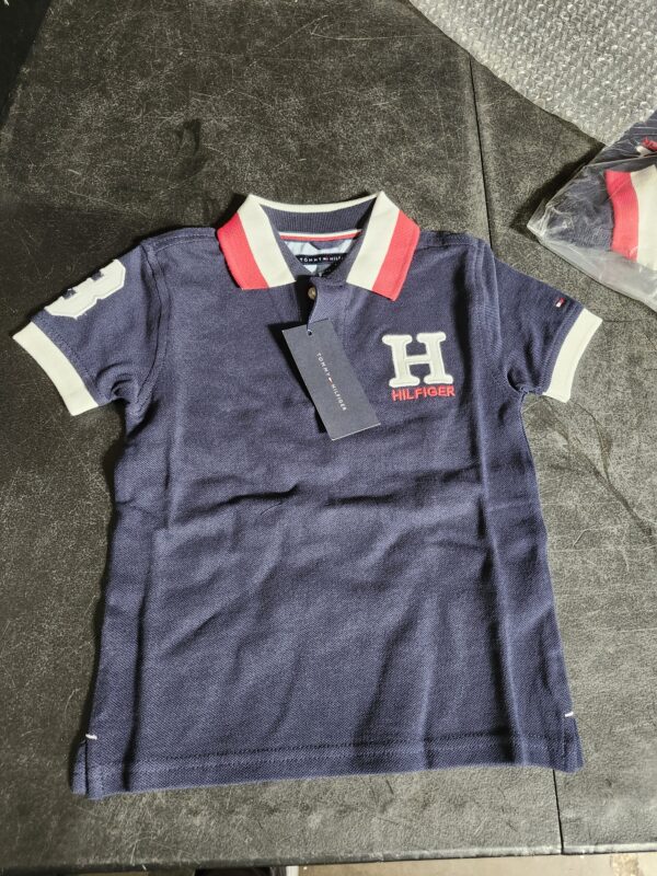 SIZE 2T* Tommy Hilfiger Boy's Short Sleeve Matt Polo Shirt | EZ Auction