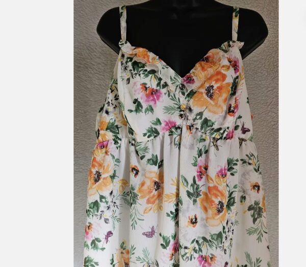 *** SIZE S *** Womens Shirt Torrid Multicolor Flora | EZ Auction