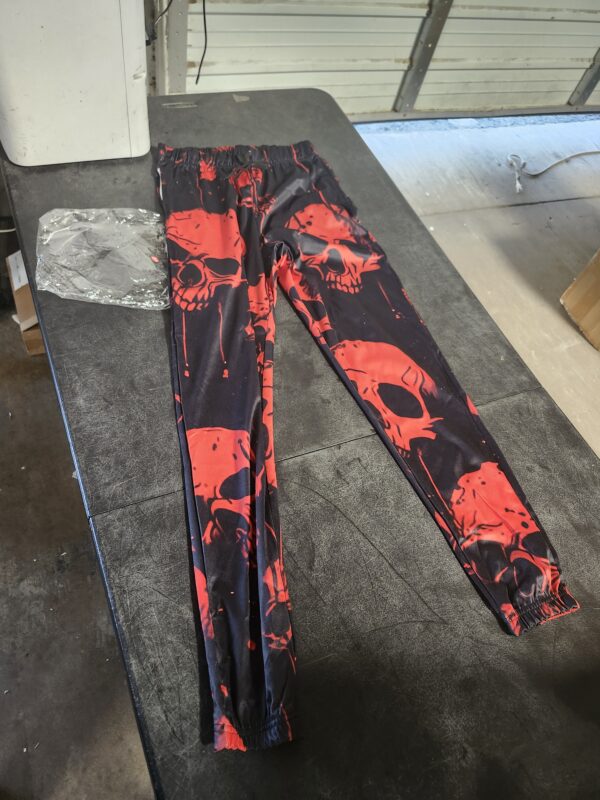 *** SIZE S *** Halloween Leggings for Women 2024 High Waisted Blood Splatter Gym Yoga Pants Tummy Control Full Length Workout Pants | EZ Auction