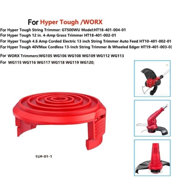 Trimmer Spool Cap Cover Fit for Hyper Tough 40V MAX 13 HT19-401 | EZ Auction