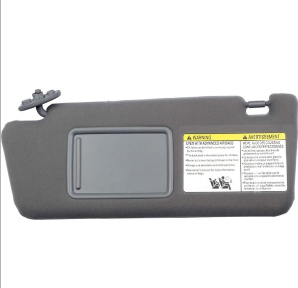 Dasbecan Left Driver Side Sun Visor Compatible with Toyota Tacoma 2005-2012 2013 2014 2015 74320-04181-B1 Gray Without Light | EZ Auction