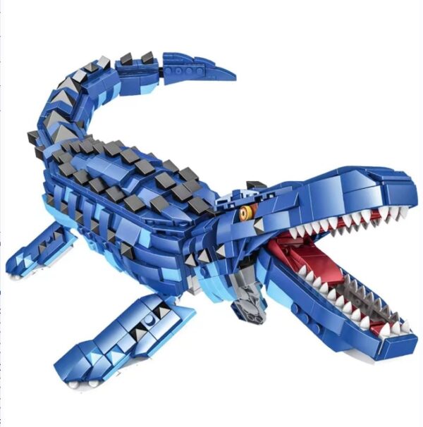 Dinosaur Series Mosasaurs Building Blocks Set（713PCS） Gift for Adults and Kids | EZ Auction