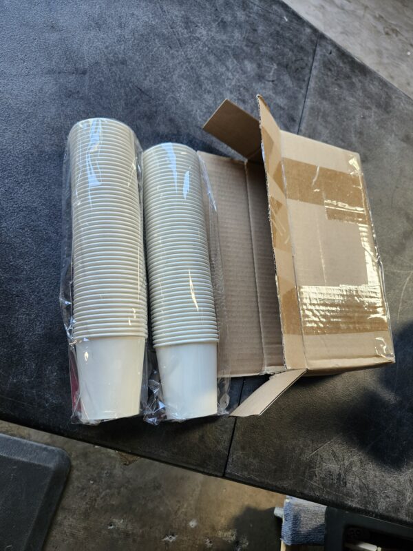 Paper Cups, 100 Pack 8 Oz Paper Cups, Paper Coffee Cups 8 Oz, Hot Cups Paper Coffee Cups Paper Cups 8 Oz Water Paper Cups Paper Coffee Cups 8 Oz Coffee Cups 8 Oz Paper Cups Water Cups Paper Cups | EZ Auction