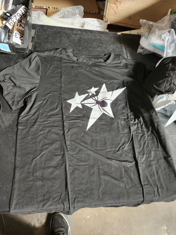 SIZE M* Men's Star Graphic Print T Shirt Short Sleeve Crewneck Tee Shirts | EZ Auction