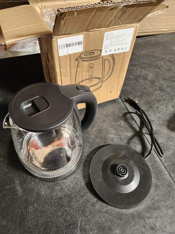 Electric Kettle Water Kettle Household Kettle Coffee Kettle Large Capacity Kettle Practical Kettle Coffee Pot Electric Tea Kettle Glass Kettles Kettle for Kitchen Boiler With Base | EZ Auction