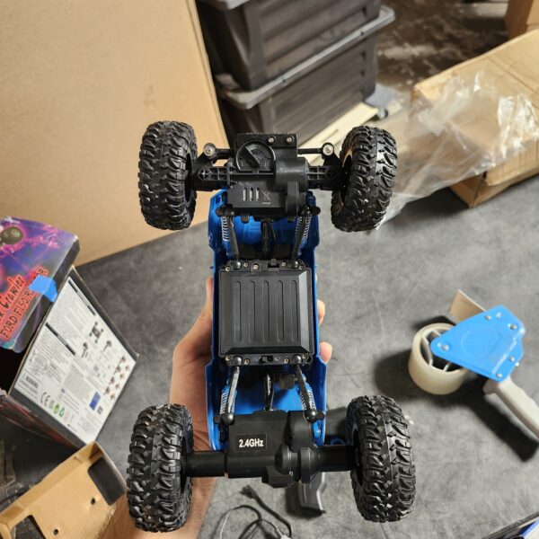 DOUBLE E 1/12 Scale Remote Control Monster Trucks - 2.4Ghz Off Road RC Trucks, Toys Gifts for Boys Age 6-10 | EZ Auction