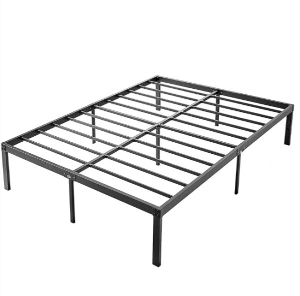 Metal Platform Bed Frame Heavy Duty Steel Slat/Easy Assembly Mattress Foundation/Noise Free&No Box Spring Needed Size,Queen, | EZ Auction