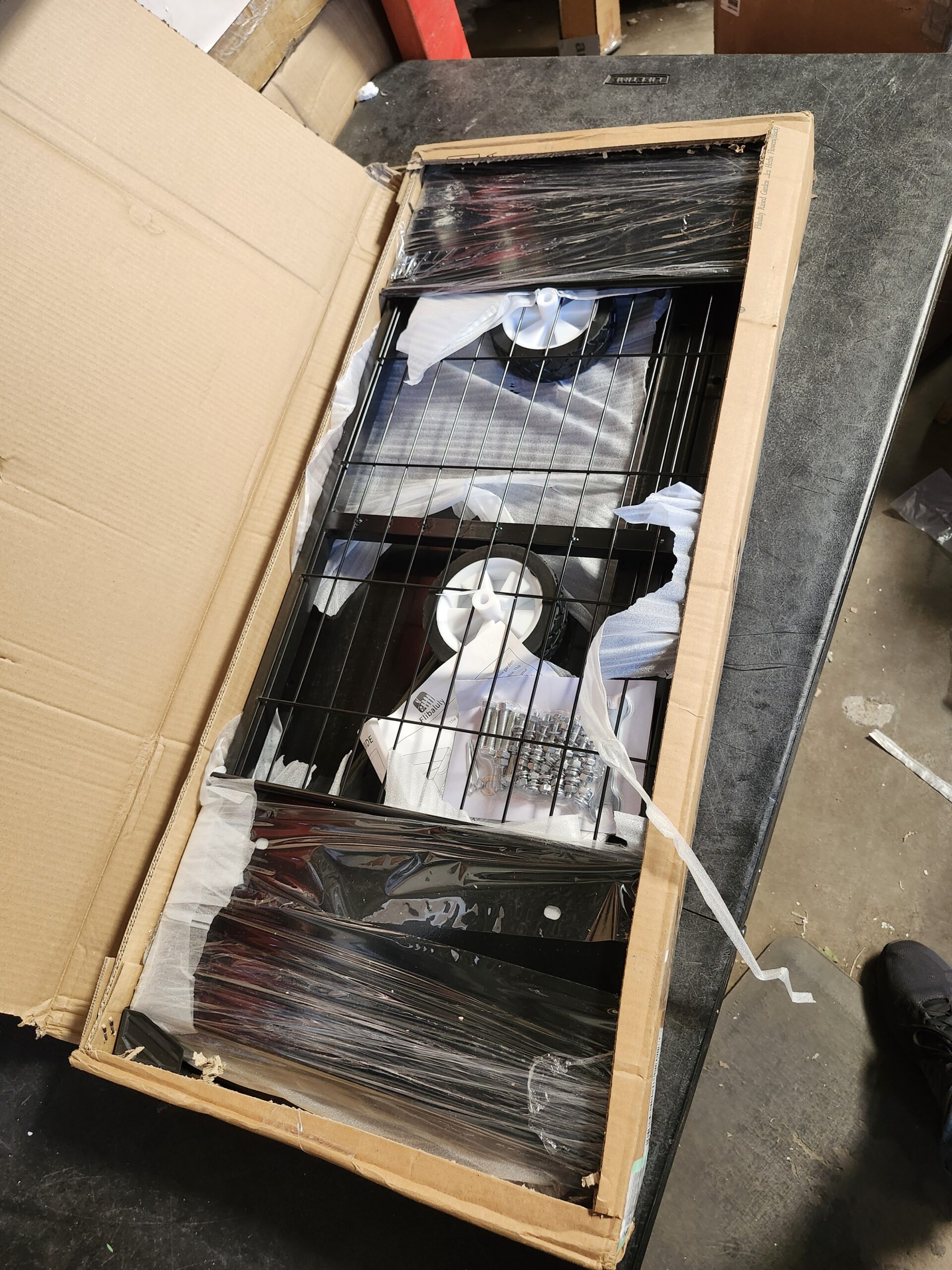 Highpro Raised Bed Garden with Wheels and Legs, Mobile Planter Box