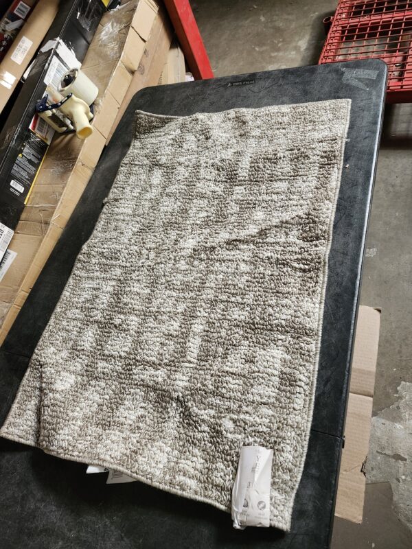 Motley Light Brown/White 2 ft. x 3 ft. Scatter Area Rug - Image 4