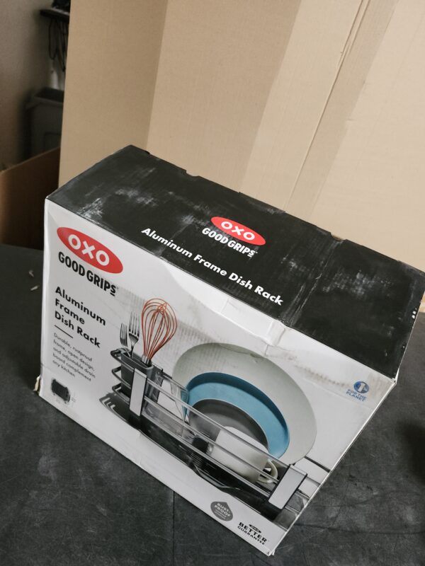 OXO Good Grips Aluminum Frame Dish Rack - Image 4