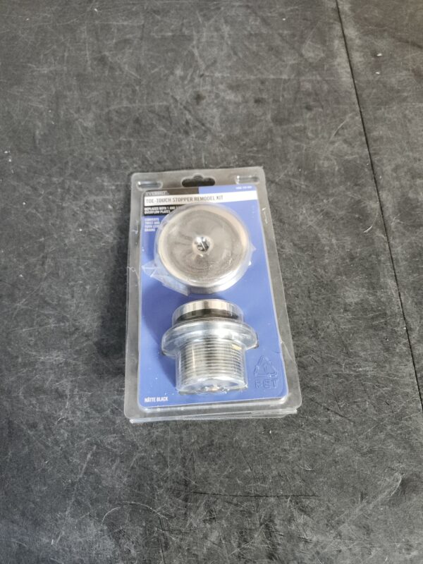 Everbilt Matte Black Toe Touch Drain Kit - Image 2