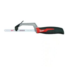 "Milwaukee Compact Hack Saw with 10 in. 24 TPI Bi-Metal Blade"