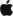 the Mac apple icon