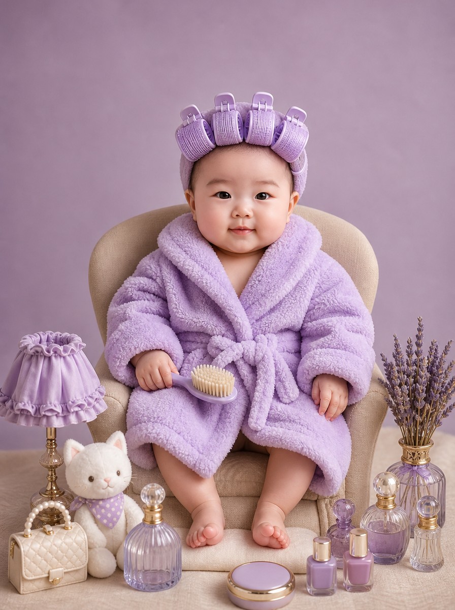 스파 베이비 (라벤더 톤)