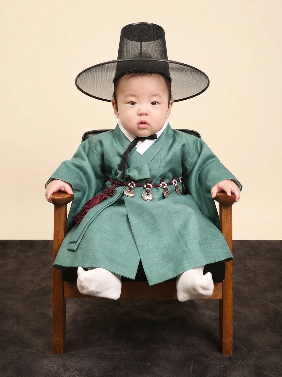 옥색 갓 영감님
