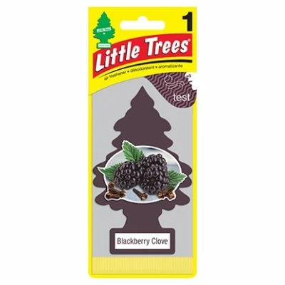 Air Freshener - Sage Green/black Pine Tree Shape - Model U1p-17343
