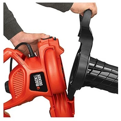 Three-In-One Electric Leaf Blower Vacuum Mulcher with 230 Miles Per Hour Air Speed